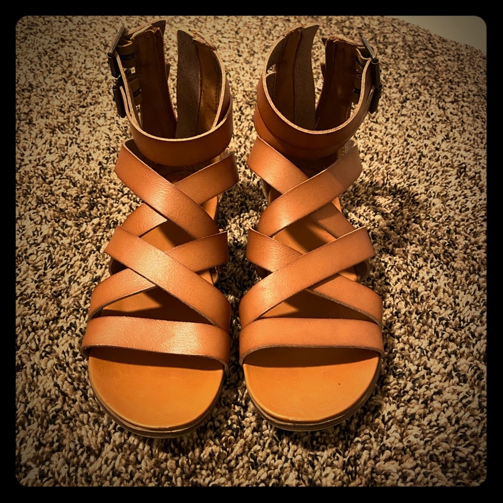 Brown Gladiator Sandals